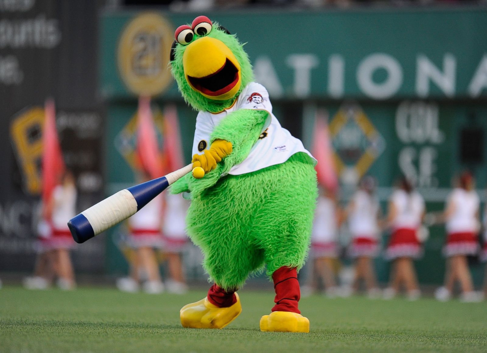 Baseball mascots show off their moves Photos - ABC News