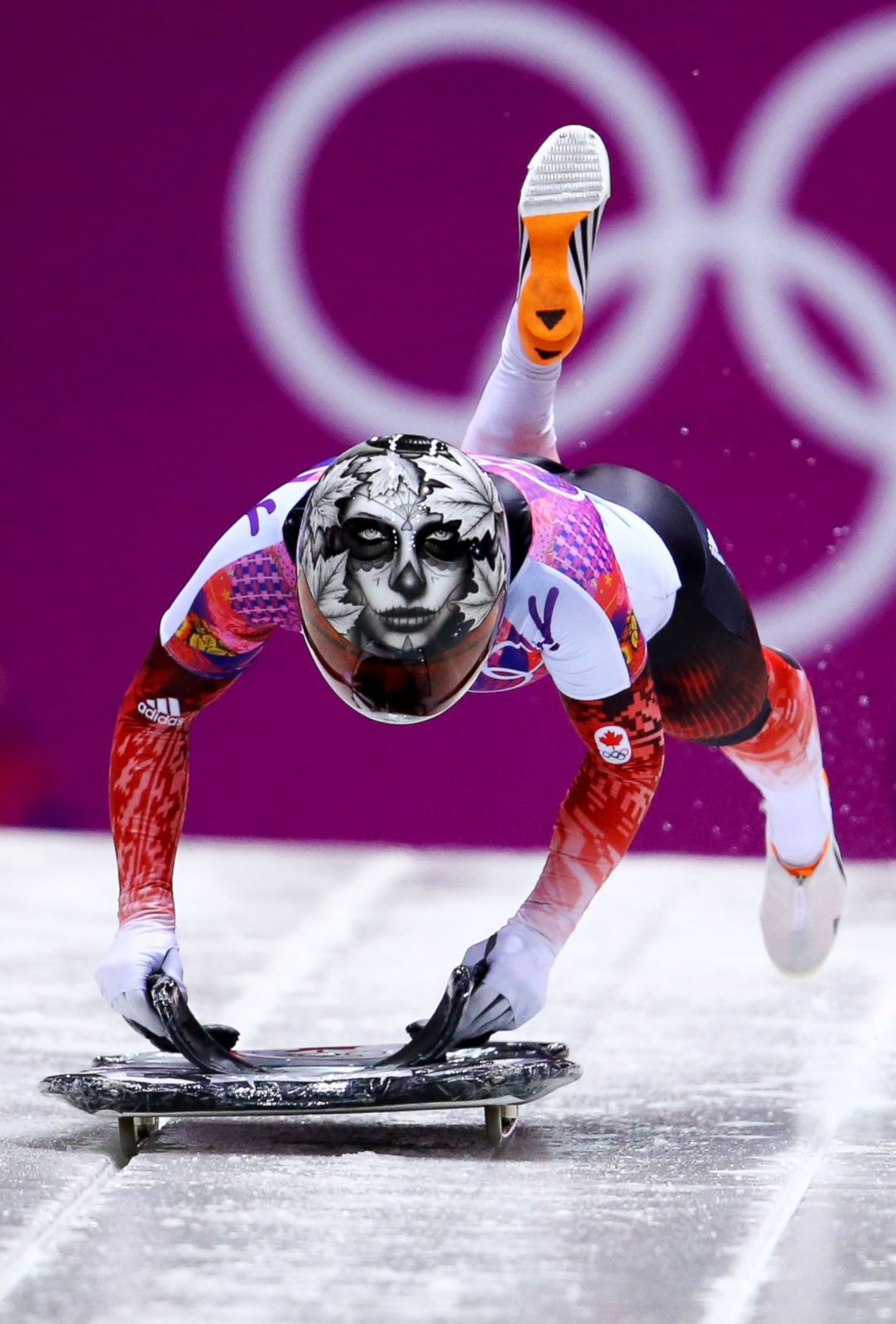 Winter Olympics 2014: Skeleton Olympians' Helmets Photos | Image #121 ...