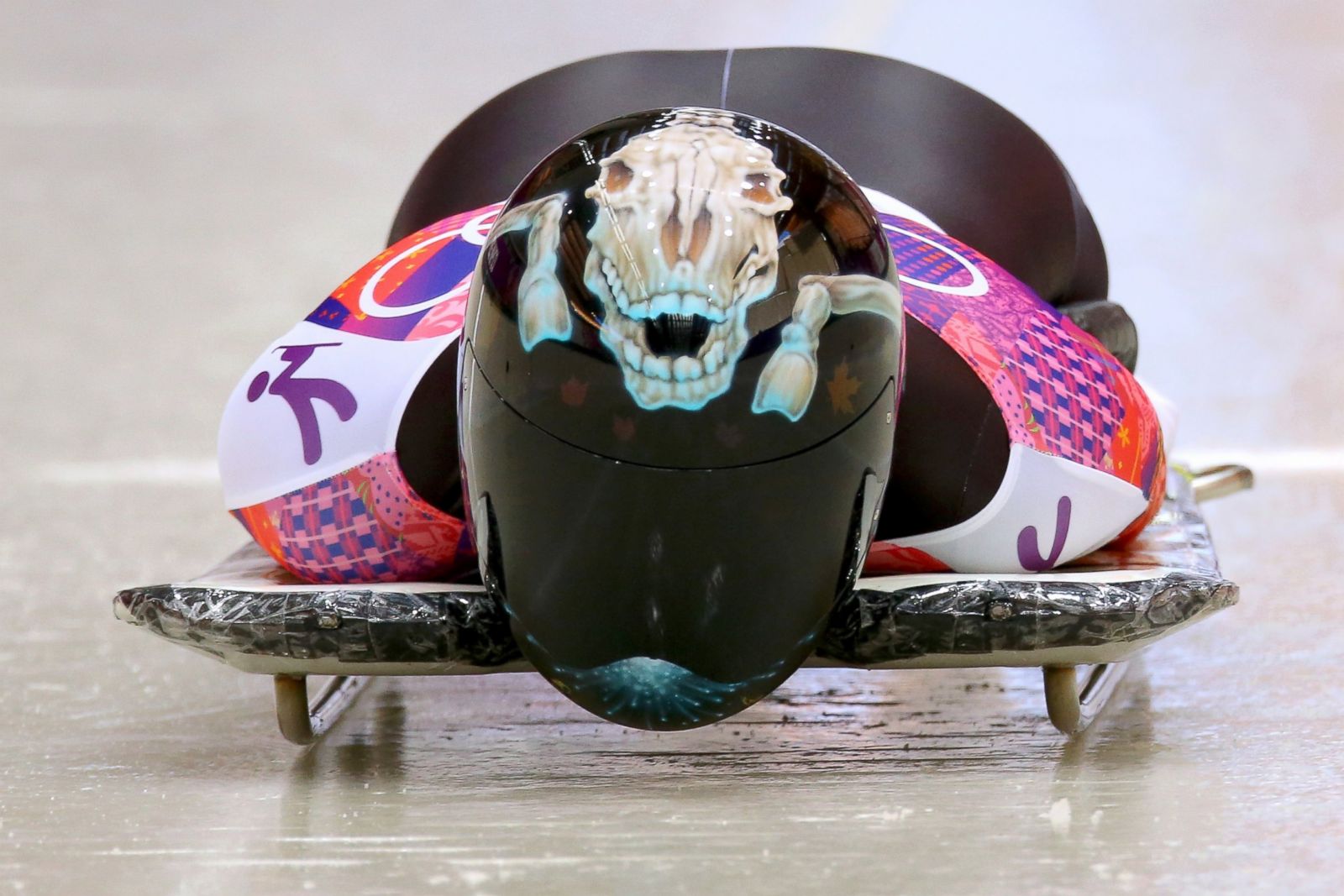 Winter Olympics 2014: Skeleton Olympians' Helmets Photos - ABC News