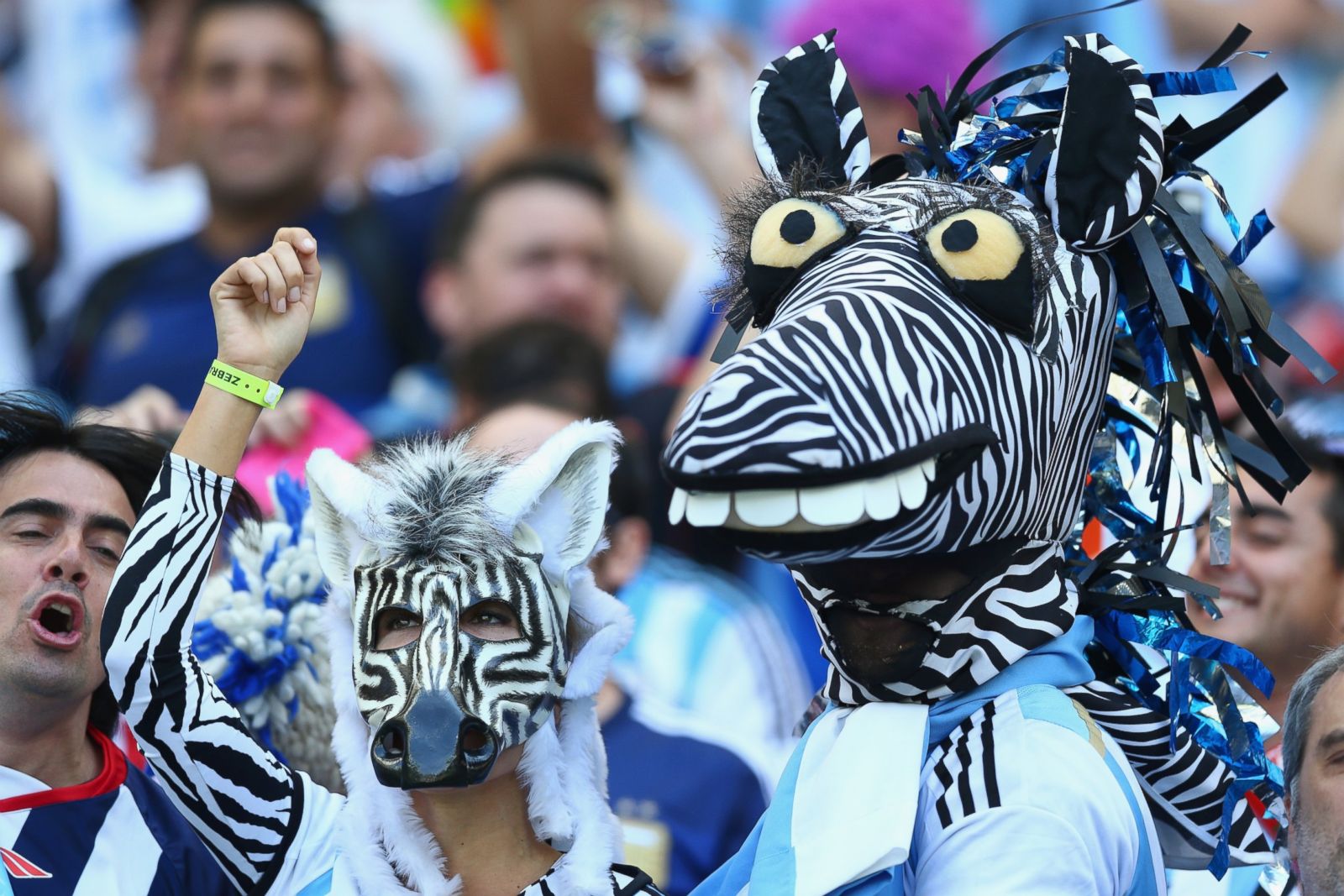 The Craziest World Cup Fans Photos - ABC News