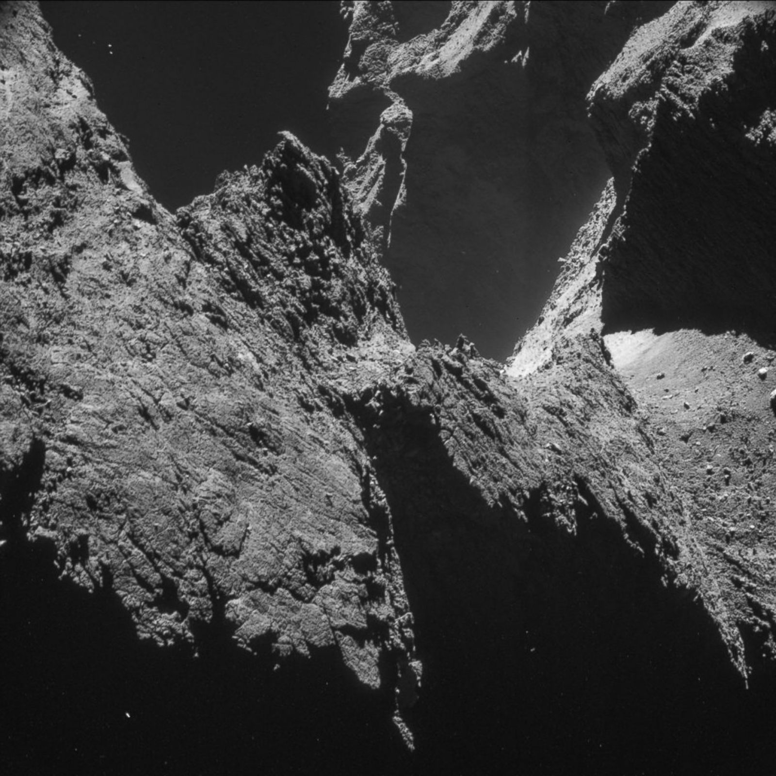 Tour The Comet Where Rosetta Just Landed Photos Abc News 3840