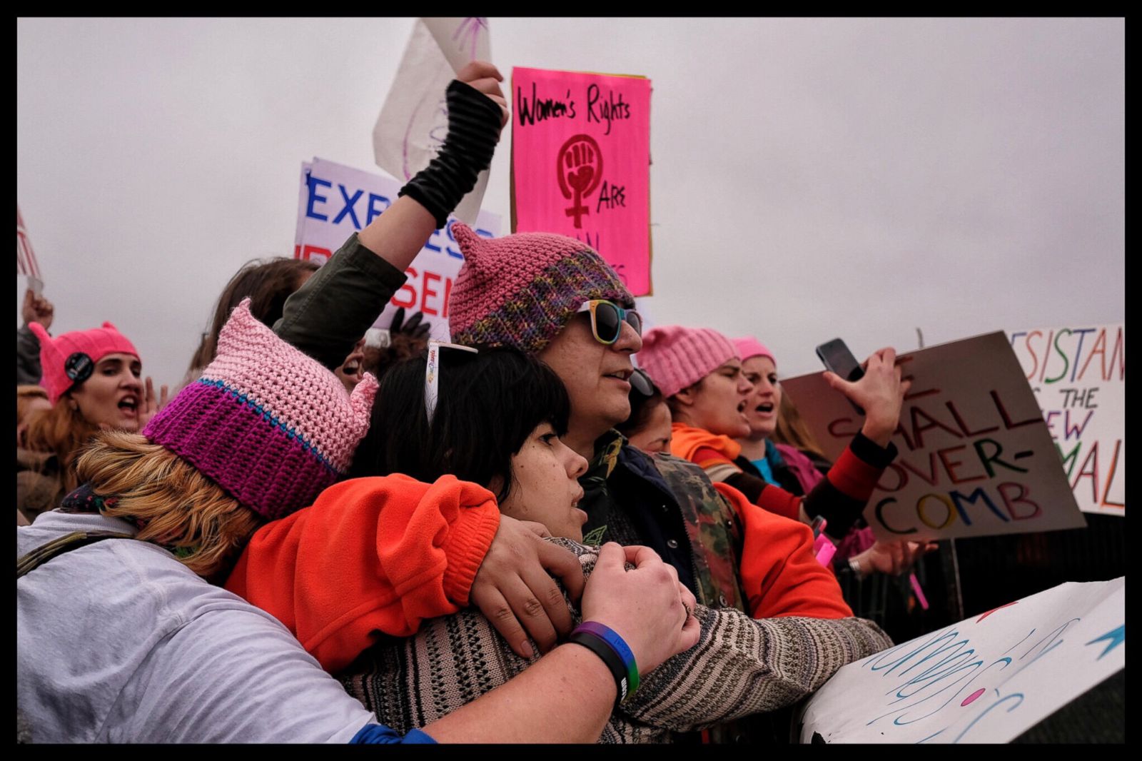 Women March Against Trump Photos Abc News 