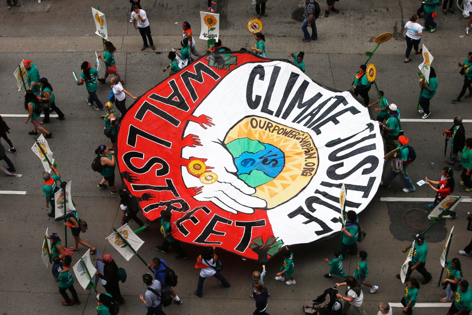 People's Climate March Photos ABC News