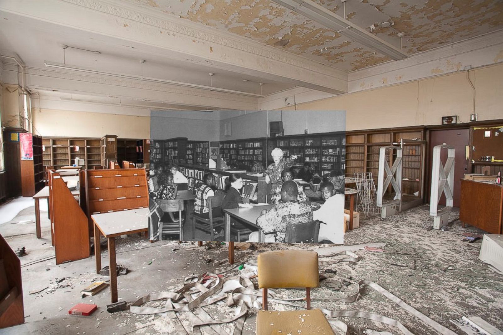 Abandoned Detroit School Given Life Through Photos Picture Cass Tech