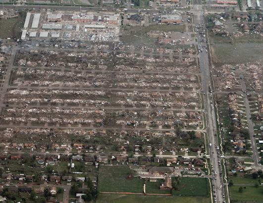 Oklahoma Tornado Levels Towns Photos - ABC News