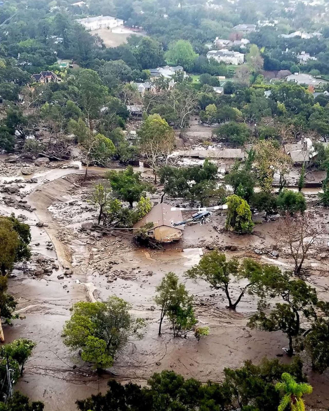 Rescuers continue searching for victims in deadly California mudslides