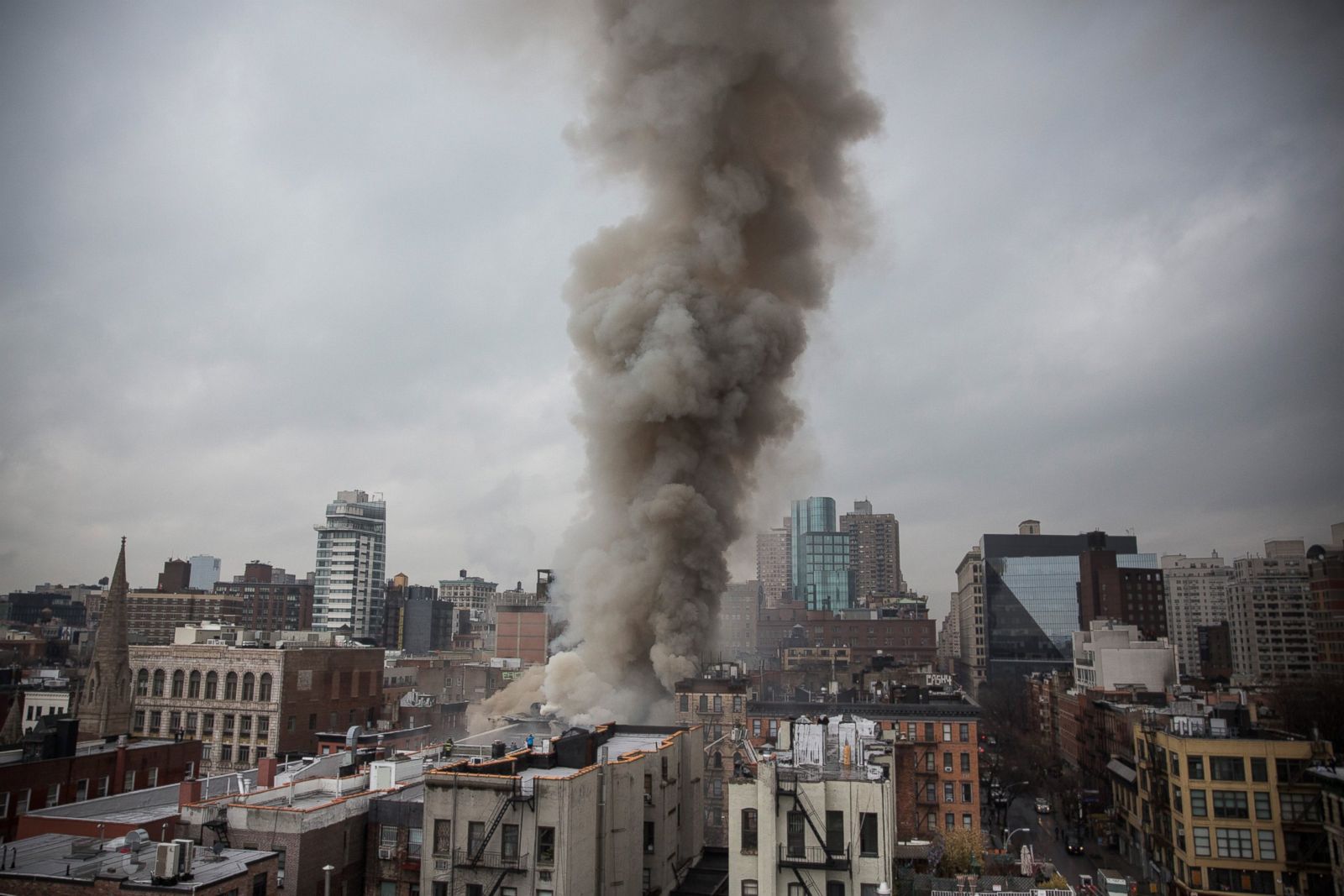 Nyc Fire Building Collapse Summons 275 Firefighters Photos Image 81