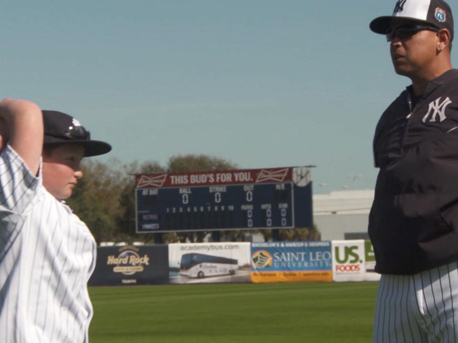 Landis Sims Realizes His Dream to Play With Yankees Despite Being Born Without All 4 Limbs