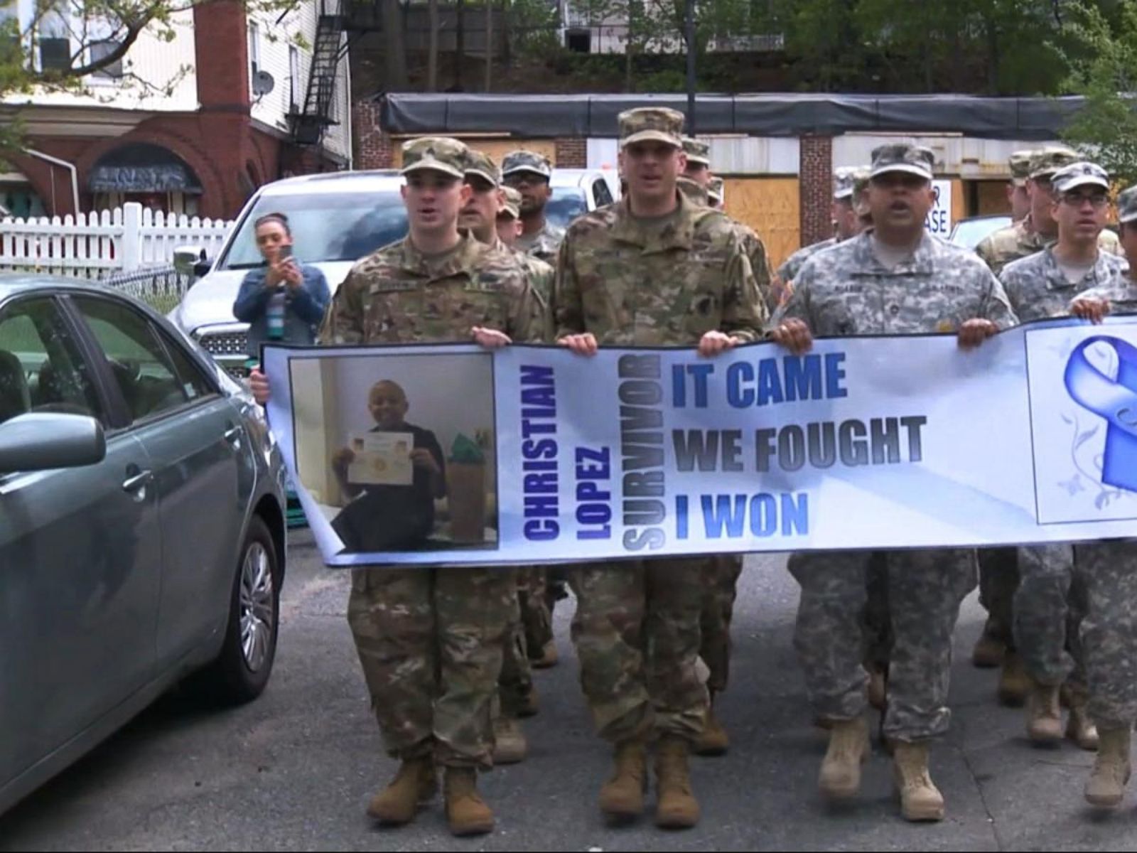 David Muir Reports: US Army Salutes Teen Who Fought Stage 4 Cancer