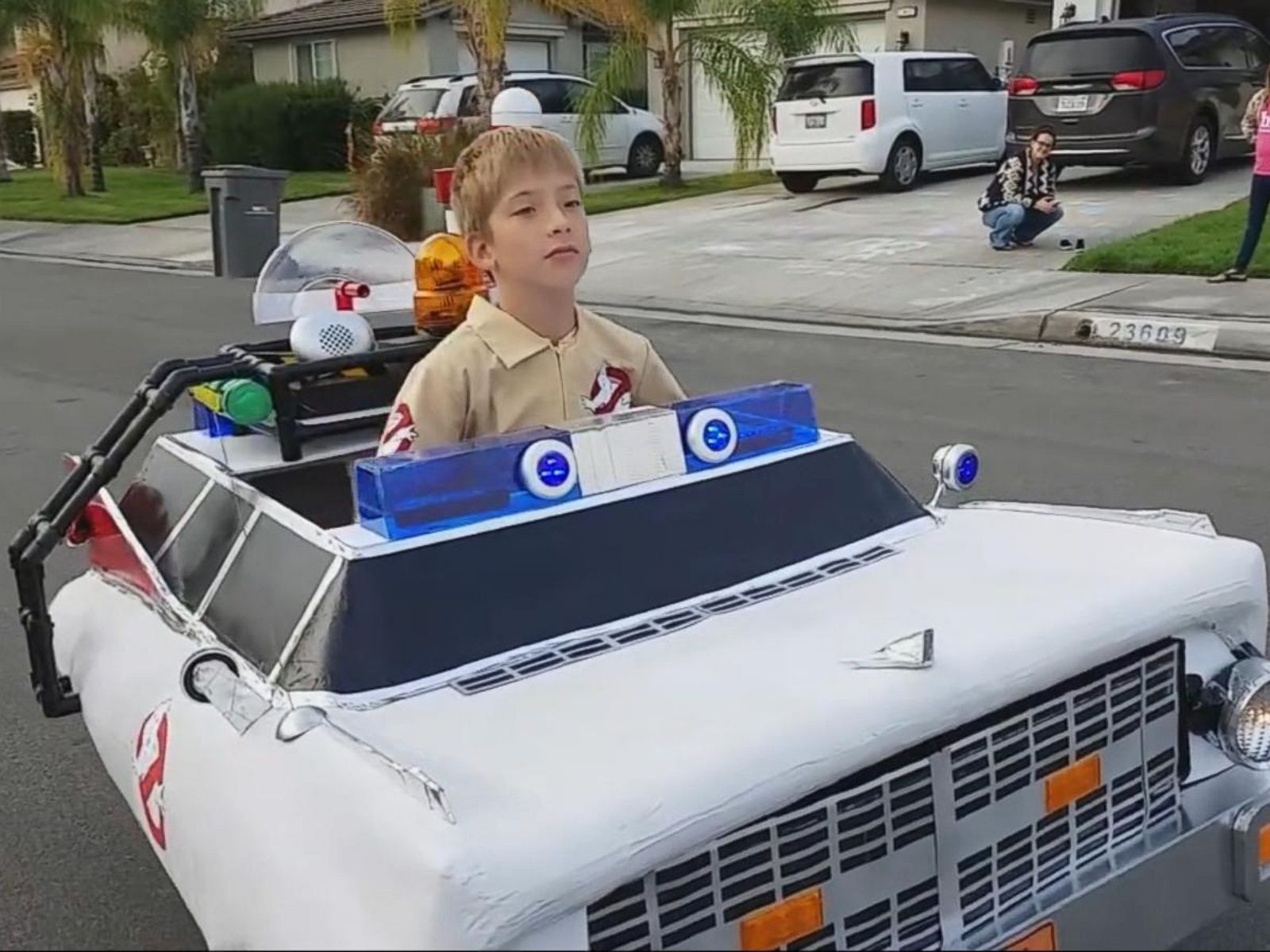Ryan Scott Miller Is Known for Creating Special Halloween Costumes for His Son